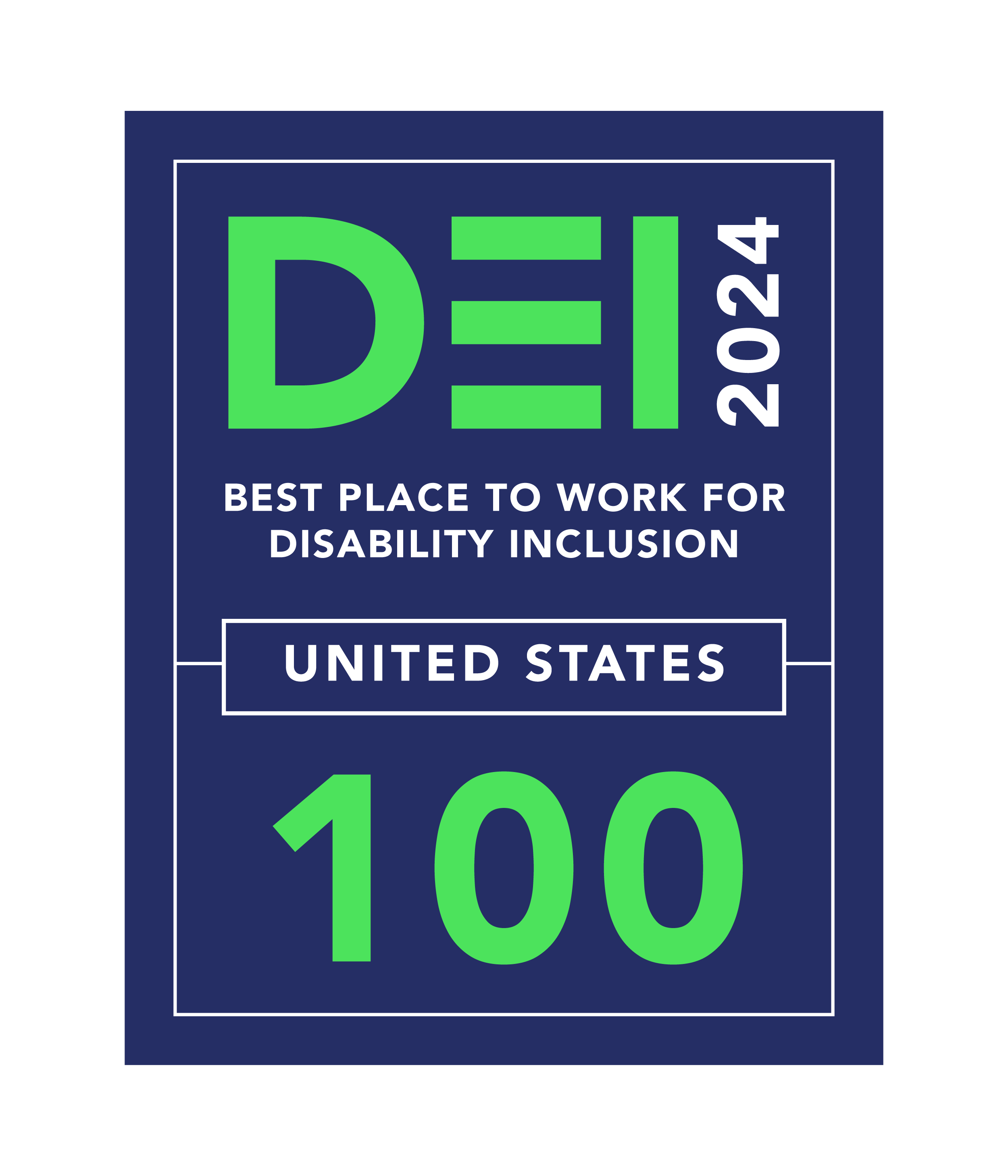 Disability Index DEI Score Logos USA