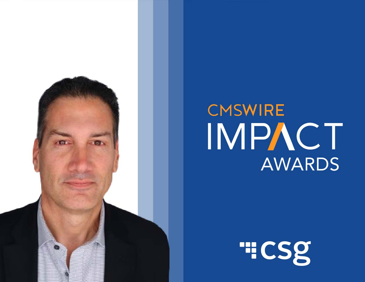 Eric Carrasquilla, CMSWire Customer Experience Leader of the Year